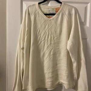Tommy Bahama cream sweater